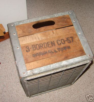 Vintage Wooden crate on eBay